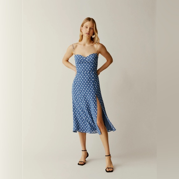 Reformation Juliette Dress Lazuli
